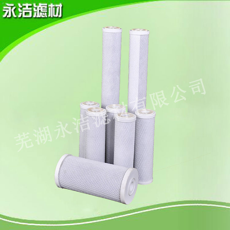 售水機(jī)濾芯cto壓縮炭濾芯20寸燒結(jié)碳棒濾芯